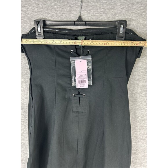 Wild Fable Women's Twill Tube Bodycon Dress Black Size Medium - Picture 12 of 13